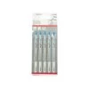 Bosch Jigsaw Blades T318A Metal Cutting 110mm Pack Of 5 -Paint Tool Store 101456 38742 bosch jigsaw blades metal cutting long 110mm t318a 540x540px 1