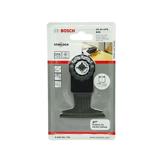 Bosch Multi Cutter Accessory Plungecut Saw Blade BIM 65x40mm