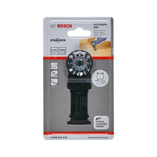 Bosch Multi Cutter Accessory Precision Plungecut Saw Blade BIM 32x50mm