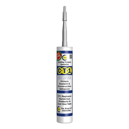 CT1 Unique Sealant & Construction Adhesive Silver 290ml - Image 2