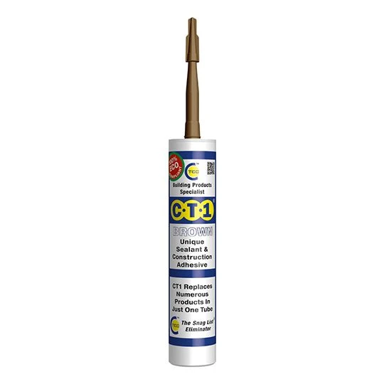 CT1 Unique Sealant & Construction Adhesive Brown 290ml 4 CT1 Unique Sealant & Construction Adhesive Brown 290ml - Image 2
