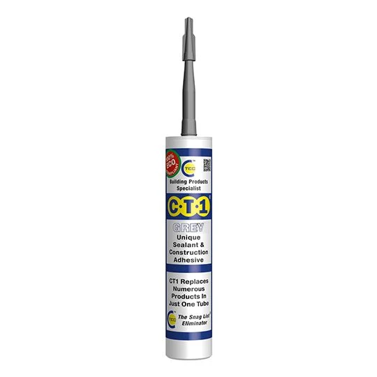 CT1 Unique Sealant & Construction Adhesive Grey 290ml 4 CT1 Unique Sealant & Construction Adhesive Grey 290ml - Image 2
