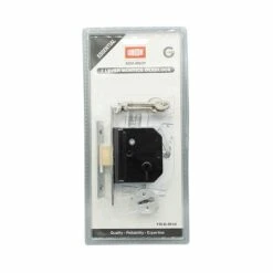 Union Mortice Deadlock 3 Lever Essentials Chrome 2.5in