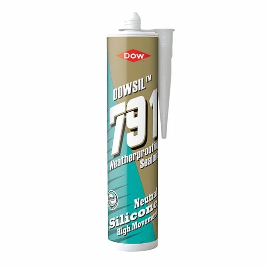 Dowsil 791 Weatherproofing Silicone Sealant Clear 310ml 4 Dowsil 791 Weatherproofing Silicone Sealant Clear 310ml - Image 2