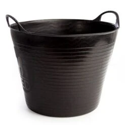Gorilla Flexible Tub Bucket Black 75L