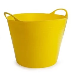 Gorilla Flexible Tub Bucket Yellow 38L