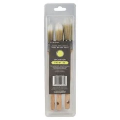 Hamilton Prestige Pure Synthetic Sash Brush Set 3 Pieces