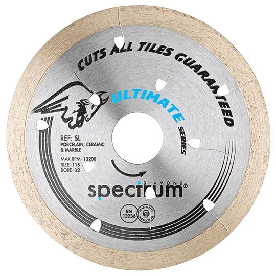 Spectrum Diamond Disc Blade Ultimate SL Pro Tile 115x22mm 3 Spectrum Diamond Disc Blade Ultimate SL Pro Tile 115x22mm