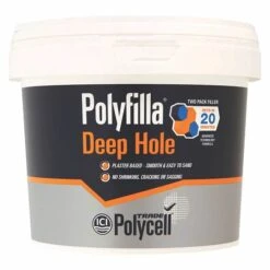 Polycell Trade Polyfilla Deep Hole Filler White 1kg -Paint Tool Store 103893 38537 polycell polyfilla deep hole fast 2part up to 50mm 1kg 540x540px 1
