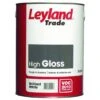 Leyland Trade High Gloss Paint Brilliant White 5L