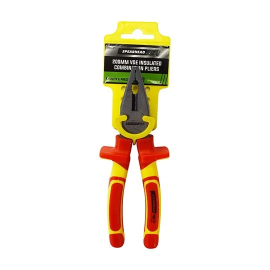 Spearhead VDE Insulated Combination Pliers 8in 3 Spearhead VDE Insulated Combination Pliers 8in