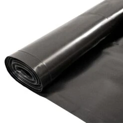 Plastic Roll DPM Black 300 Microns 1200 Gauge 4m X 25m
