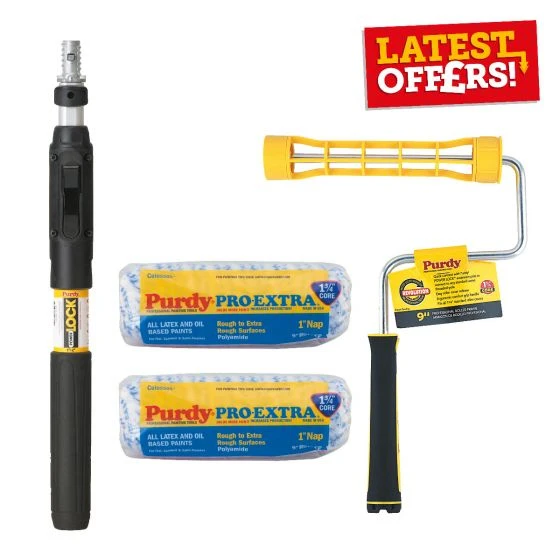 Purdy Complete Roller System 4 Piece Kit 4 Purdy Complete Roller System 4 Piece Kit - Image 2