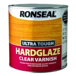Ronseal Ultra Tough Hardglaze Clear Varnish Gloss 2.5L