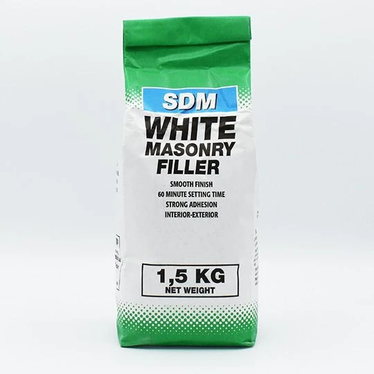SDM Masonry Filler White 1.5kg 4 SDM Masonry Filler White 1.5kg - Image 2