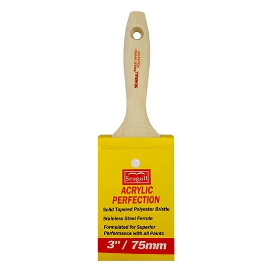 Seagull Acrylic Perfection Paint Brush 3in 4 Seagull Acrylic Perfection Paint Brush 3in - Image 2