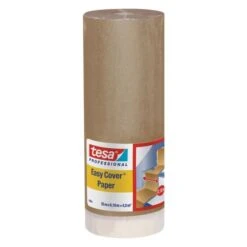 Tesa Easy Cover Paper Masking Tape Brown 300mm X 25m Roll