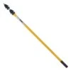 SEAGULL Heavy Duty Extension Pole Quick Release Tip Yellow 1.2-2.4m -Paint Tool Store 106397 44670 heavy duty extension pole quick release frame tip yellow 1.2 2.4mtr