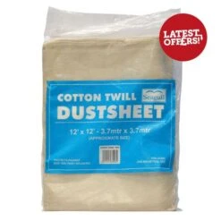 Seagull Cotton Twill Dustsheet 12ft X 12ft
