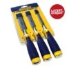 Spearhead Wood Chisel Set 3 Pieces -Paint Tool Store 107234 spearhead wood chisel set 1