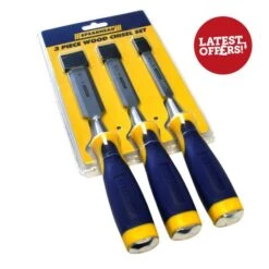 Spearhead Wood Chisel Set 3 Pieces