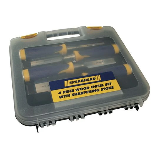 Spearhead Wood Chisel Set 5 Pieces 4 Spearhead Wood Chisel Set 5 Pieces - Image 2