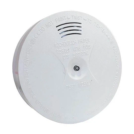 Hispec Smoke Alarm Small Compact Test & Light LED 3 Hispec Smoke Alarm Small Compact Test & Light LED