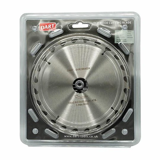 Dart Wood Circular Saw Blade 24T 190x30mm