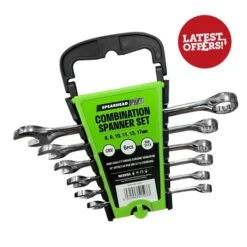 Spearhead Combination Spanner Set 6pcs 8-17mm