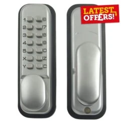 Briton Digital Code Door Lock 9160 Satin