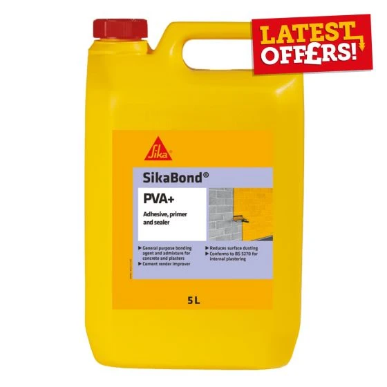 Sika SikaBond PVA Adhesive Sealer 5L 3 Sika SikaBond PVA Adhesive Sealer 5L