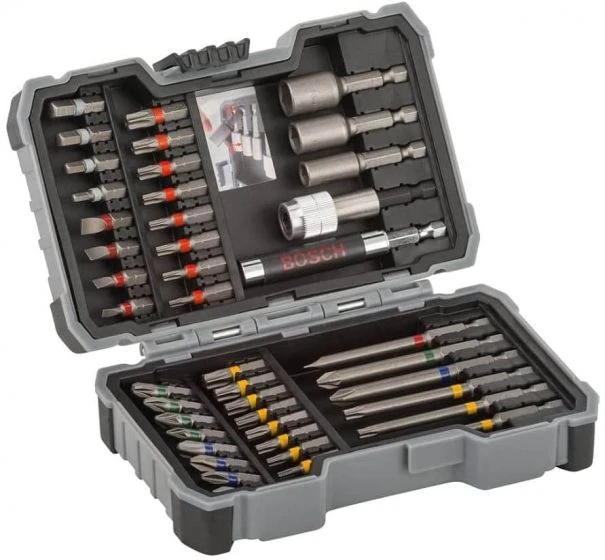 Bosch Screwdriver Bit And Nutsetter Set 43 Pieces 3 Bosch Screwdriver Bit And Nutsetter Set 43 Pieces