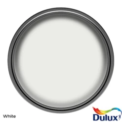 Dulux Trade High Gloss Paint White 5L -Paint Tool Store 5010212012833 top shot