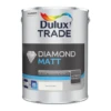 Dulux Trade Diamond Matt Emulsion Paint Pure Brilliant White 5L -Paint Tool Store 5010212560563 can