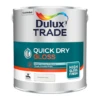 Dulux Trade Quick Dry Gloss Paint Pure Brilliant White 2.5L -Paint Tool Store 5010212611265 can