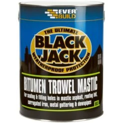 Everbuild Black Jack Bitumen Trowel Mastic Black 2.5L
