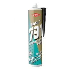 Dowsil 791 Weatherproofing Silicone Sealant Black 310ml