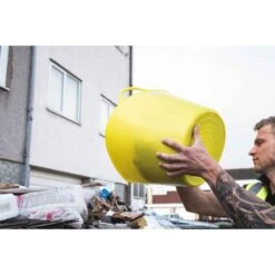 Gorilla Flexible Tub Bucket Yellow 38L -Paint Tool Store gorilla flexible tub bucket yellow 38l 4