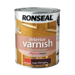 Ronseal Diamond Hard Interior Varnish Gloss Deep Mahogany 750ml 7 Ronseal Diamond Hard Interior Varnish Gloss Deep Mahogany 750ml -Paint Tool Store ronseal diamond hard interior varnish gloss deep mahogany 750ml