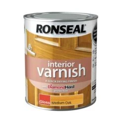 Ronseal Diamond Hard Interior Varnish Gloss Medium Oak 750ml 7 Ronseal Diamond Hard Interior Varnish Gloss Medium Oak 750ml -Paint Tool Store ronseal diamond hard interior varnish gloss medium oak 750ml
