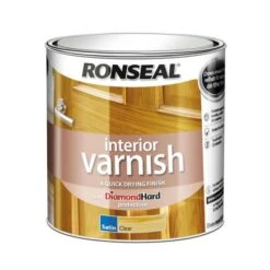 Ronseal Diamond Hard Interior Varnish Satin Clear 2.5L -Paint Tool Store ronseal diamond hard interior varnish satin clear 2.5l