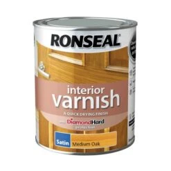 Ronseal Diamond Hard Interior Varnish Satin Medium Oak 750ml 7 Ronseal Diamond Hard Interior Varnish Satin Medium Oak 750ml -Paint Tool Store ronseal diamond hard interior varnish satin medium oak 750ml