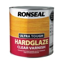 Ronseal Ultra Tough Hardglaze Clear Varnish Gloss 2.5L -Paint Tool Store ronseal ultra tough hardglaze clear varnish gloss 2.5l
