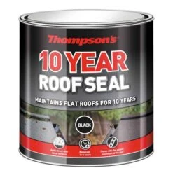 Thompsons 10 Year Waterproofing Roof Seal Black 2.5L -Paint Tool Store thompsons 10 year waterproofing roof seal black 2.5l