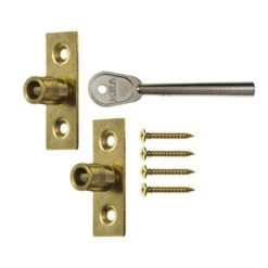 ERA Sash Window Stop Brass