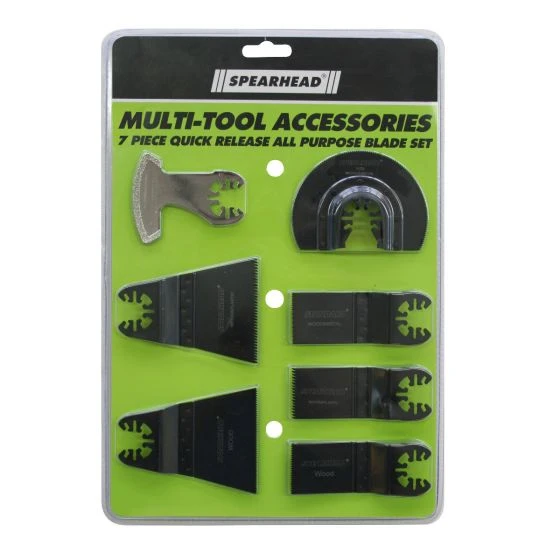 Spearhead Multi Cutter Accessory Set 7 Piece 3 Spearhead Multi Cutter Accessory Set 7 Piece